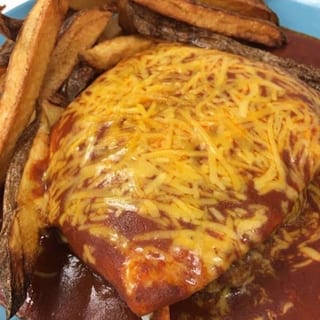 SMOTHERED BURGER